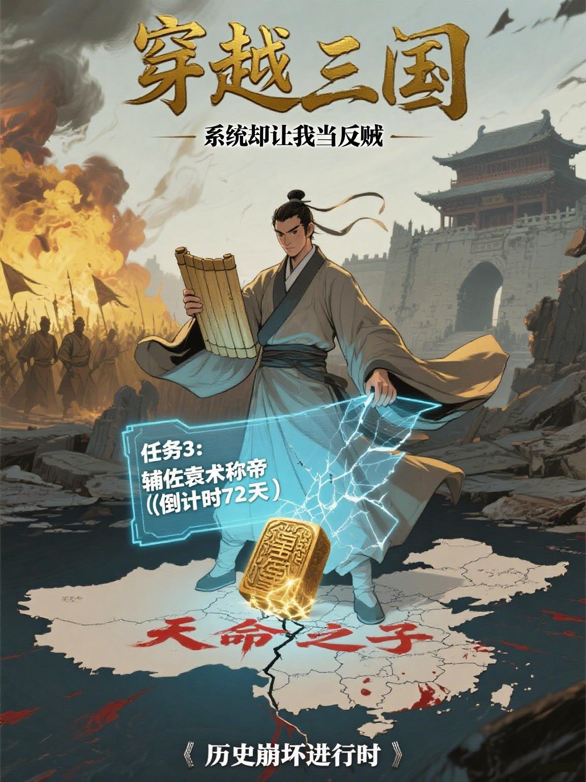 穿越三国成为系统