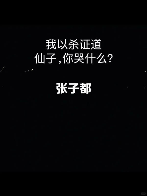 以杀证道讲的什么