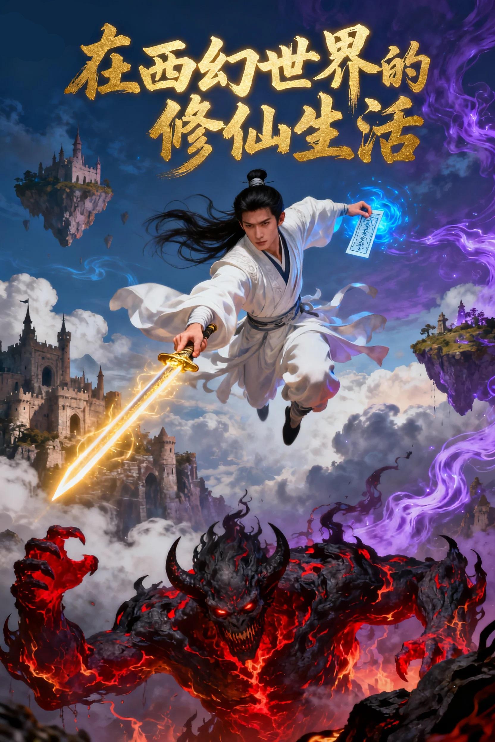 在西幻世界修仙剑枕边的光